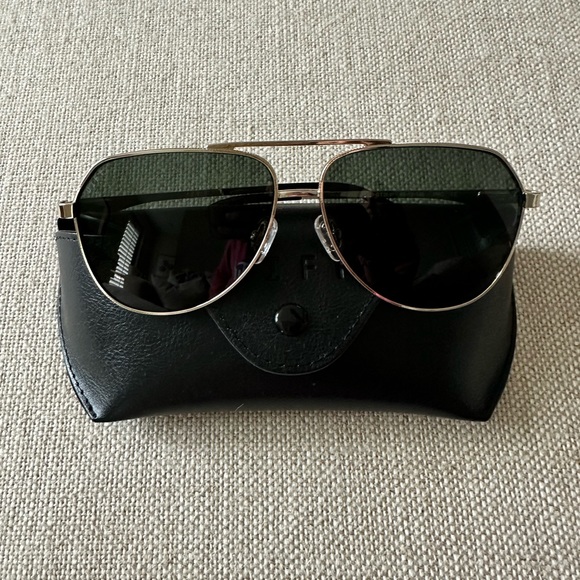 Diff Owen Gold G15 Polarized Sunglasses - Picture 1 of 4
